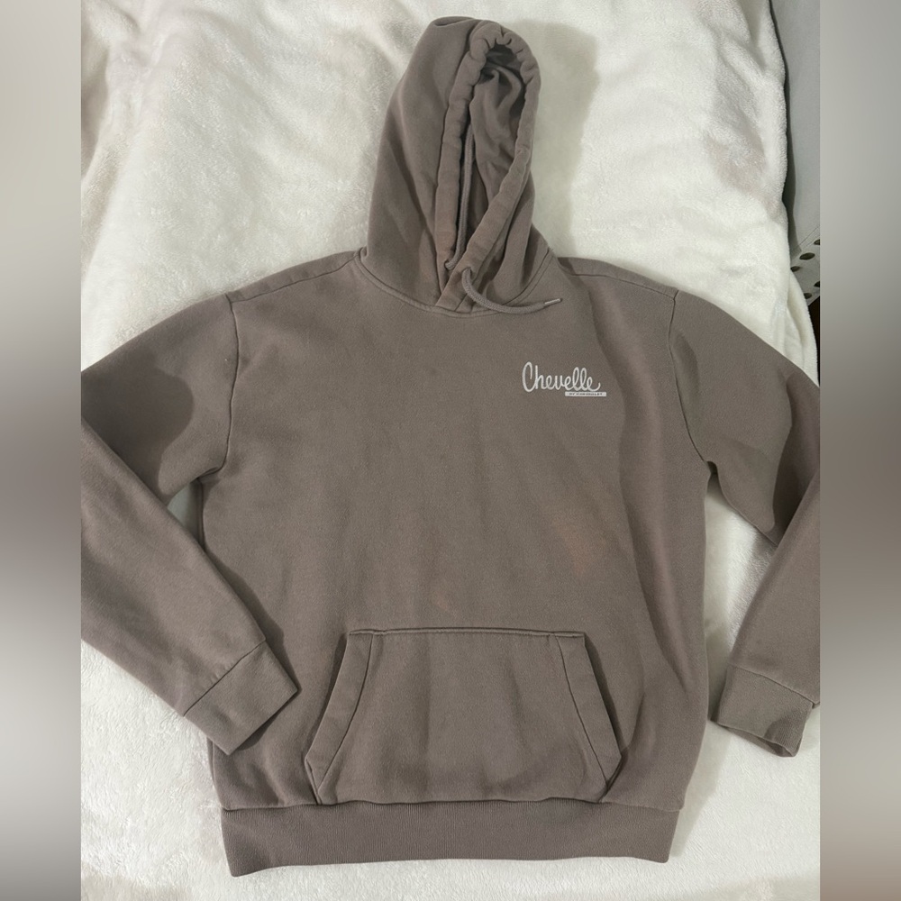Hollister Chevelle Tan Relaxed Fit Hoodie